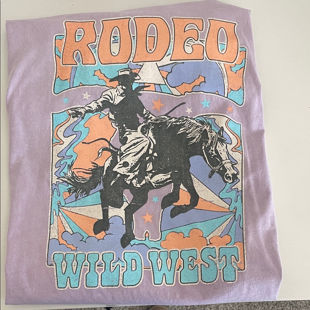 Purple Rodeo Graphic Tee - Picture 2 of 5